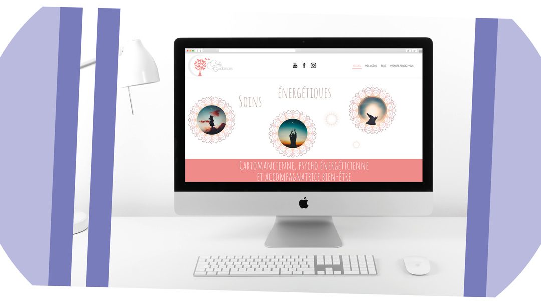 Création LOGO & SITE e-commerce Julie Guidances
