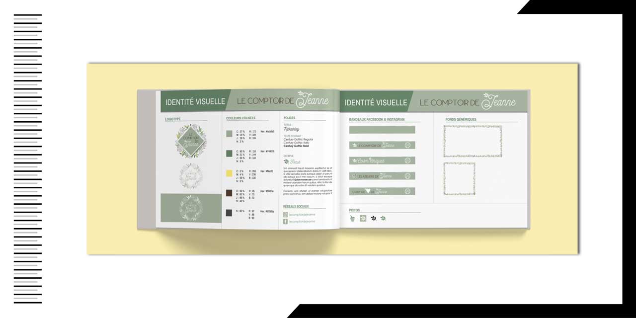 Graphiste Montpellier identité visuelle charte graphique et gabarits réseaux sociaux