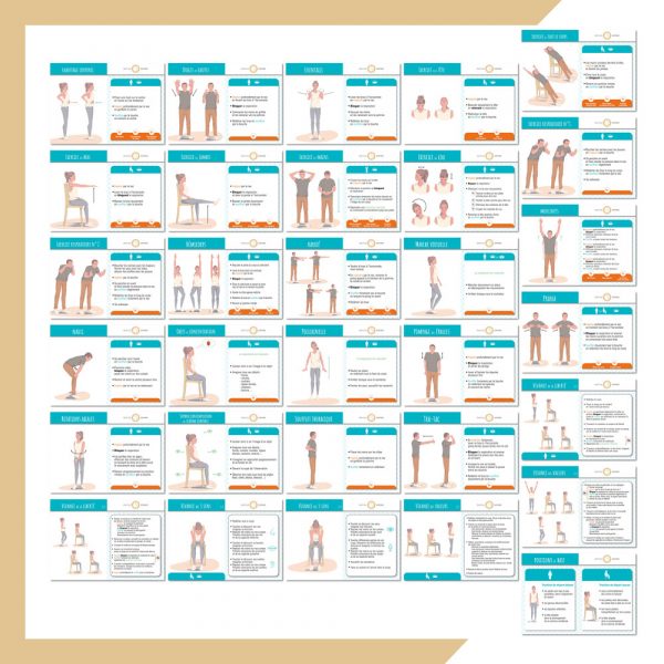 Fiches de relaxations dynamiques ILLUSTRÉES - BLEU – Image 4