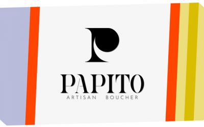 Création du logo de la boucherie PAPITO
