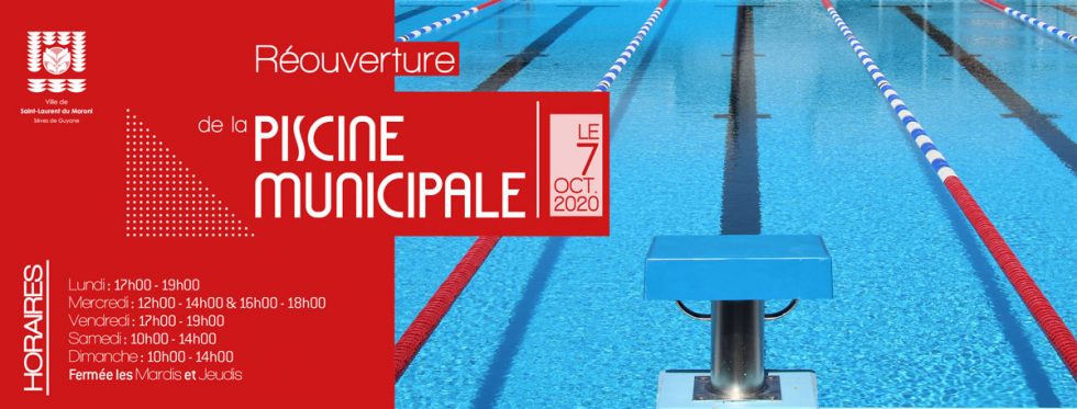 Création Bannière Facebook piscine municipale par MITAKI DESIGN graphiste webdesigner à Toulouse