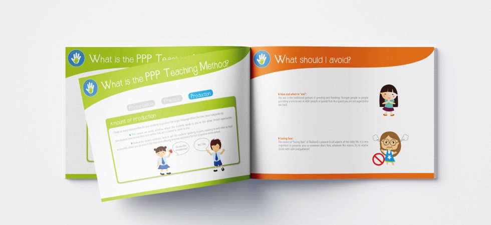 Création Brochure Teaching and Advice, ONG EDM par MITAKI DESIGN graphiste Toulouse