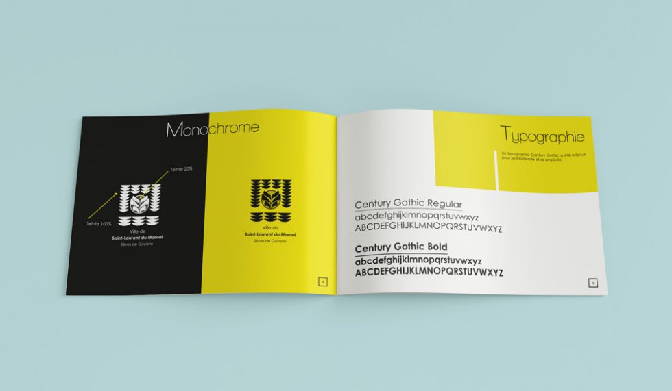 Charte graphique ville de Saint Laurent du Maroni-MITAKI DESIGN graphiste Toulouse