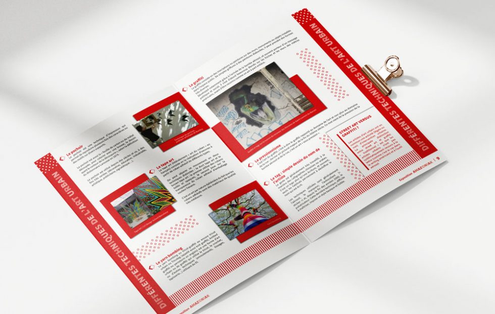 Création livret d'exposition Wayne MUNROE par MITAKI DESIGN graphiste Toulouse