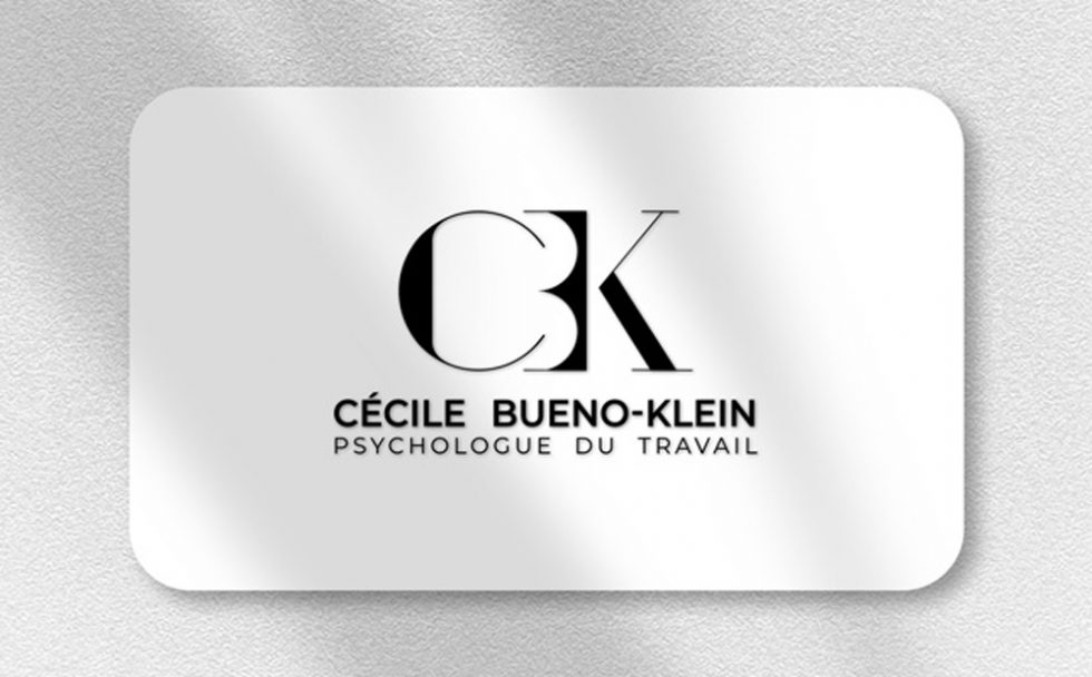 Création logo Cécile BUENO-KLEIN psychologue travail-MITAKI DESIGN graphiste Toulouse