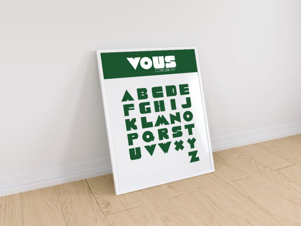 Création typographie par MITAKI DESIGN graphiste Toulouse