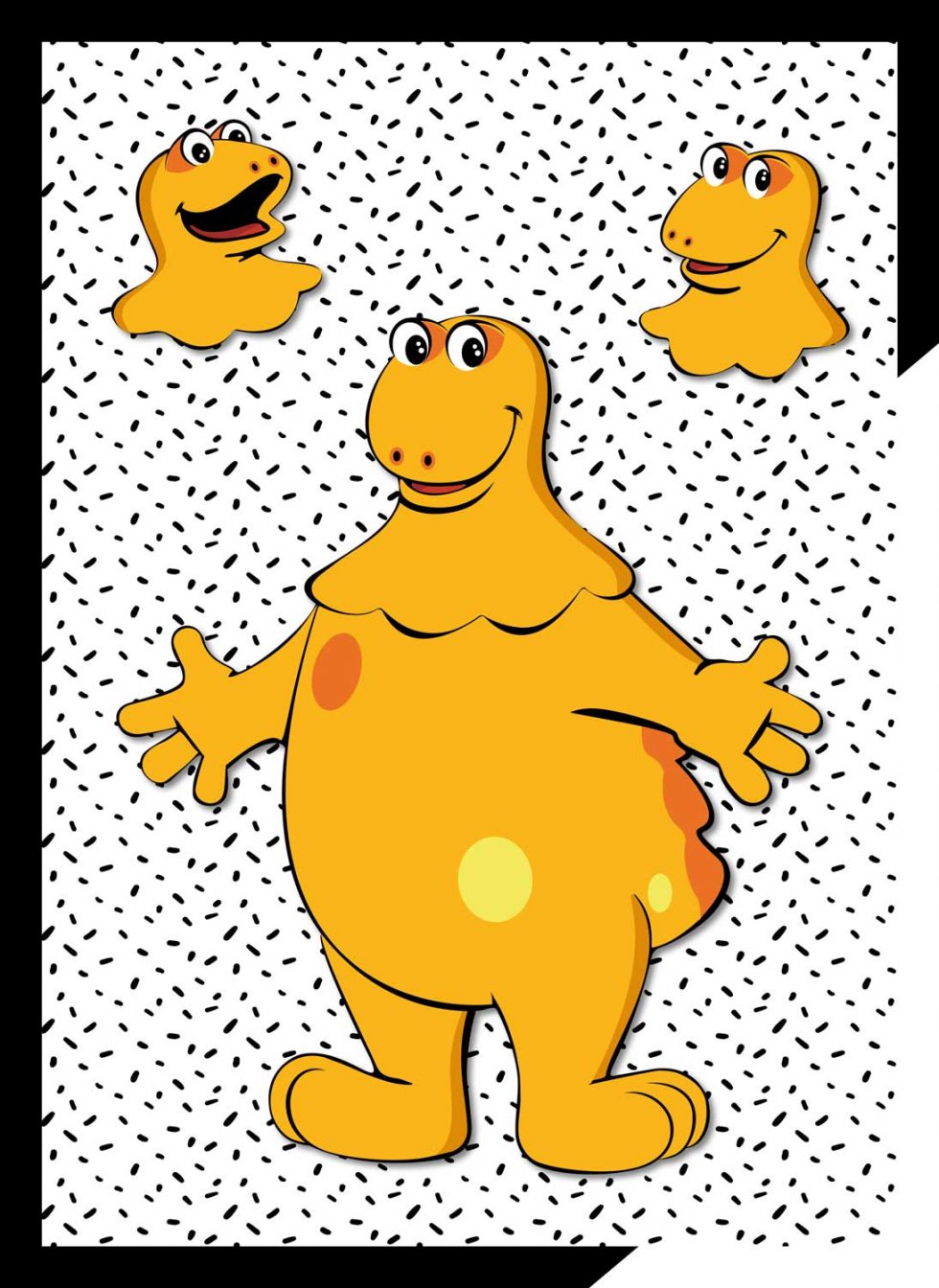 Refonte du personnage de Casimir de L'île aux Enfants par Mitaki Design Graphiste à Toulouse