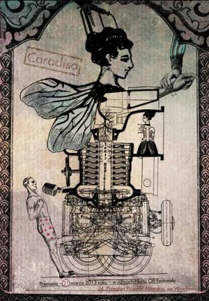 Graphisme : Kaja Renkas - Affiche Caradiso