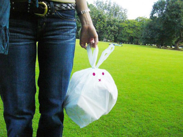 Sac poubelle lapin